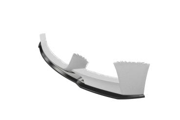 CSR Frontspoiler | Cup-Spoilerlippe mit ABE für BMW 3er F30 / F31 CSL871-L Lackierung erforderlich (schwarz matt)