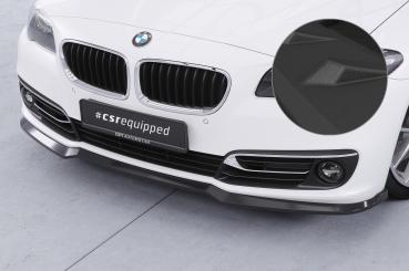 CSR Frontspoiler | Cup-Spoilerlippe mit ABE für BMW 5er F10 / F11 CSL872-S schwarz matt strukturiert (keine Lackierung erforderlich)