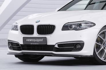 CSR Frontspoiler | Cup-Spoilerlippe mit ABE für BMW 5er F10 / F11 CSL872-L schwarz matt (Lackierung erforderlich)