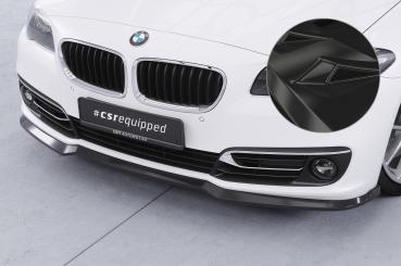 CSR Frontspoiler | Cup-Spoilerlippe mit ABE für BMW 5er F10 / F11 CSL872-G Glossy schwarz Hochglanz (keine Lackierung erforderlich)