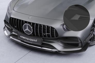 CSR Frontspoiler | Cup-Spoilerlippe mit ABE für Mercedes Benz AMG GT (190) CSL874-S Strukturiert schwarz matt (keine Lackierung erforderlich)