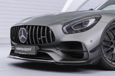 CSR Frontspoiler | Cup-Spoilerlippe mit ABE für Mercedes Benz AMG GT (190) CSL874-L Lackierung erforderlich (schwarz matt)