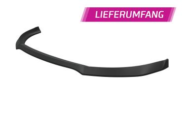 CSR Frontspoiler | Cup-Spoilerlippe mit ABE für Seat Leon 2 (Typ 1P) CSL876-L schwarz matt (Lackierung erforderlich)