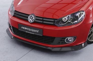 CSR Frontspoiler | Cup-Spoilerlippe mit ABE für VW Golf 6 (Typ 5K1) CSL877-K Kupfer matt (keine Lackierung erforderlich)