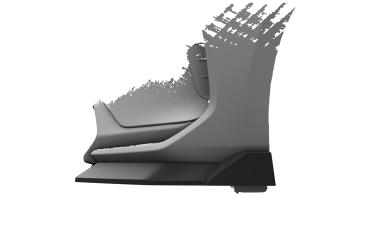 CSR Frontspoiler | Cup-Spoilerlippe mit ABE für Toyota bZ4X / Subaru Solterra CSL881-L schwarz matt (Lackierung erforderlich)