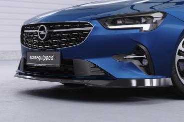 CSR Frontspoiler | Cup-Spoilerlippe mit ABE für Opel Insignia B CSL882-L schwarz matt (Lackierung erforderlich)
