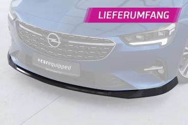 CSR Frontspoiler | Cup-Spoilerlippe mit ABE für Opel Insignia B CSL882-L schwarz matt (Lackierung erforderlich)