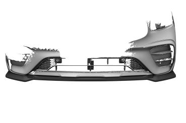 CSR Frontspoiler | Cup-Spoilerlippe mit ABE für Mercedes Benz GLB X247 CSL884-G Glossy schwarz Hochglanz (keine Lackierung erforderlich)