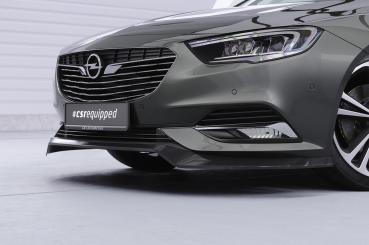 CSR Frontspoiler | Cup-Spoilerlippe mit ABE für Opel Insignia B CSL889-L schwarz matt (Lackierung erforderlich)