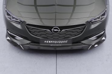 CSR Frontspoiler | Cup-Spoilerlippe mit ABE für Opel Insignia B CSL889-L schwarz matt (Lackierung erforderlich)