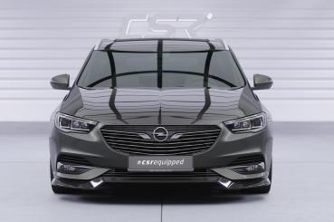 CSR Frontspoiler | Cup-Spoilerlippe mit ABE für Opel Insignia B CSL889-L schwarz matt (Lackierung erforderlich)
