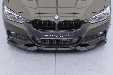 CSR Frontspoiler | Cup-Spoilerlippe mit ABE für BMW 3er F30 / F31 CSL892-S Strukturiert schwarz matt (keine Lackierung erforderlich)