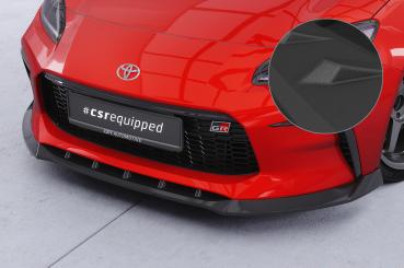 CSR Frontspoiler | Cup-Spoilerlippe mit ABE für Toyota GR86 CSL901-S Strukturiert schwarz matt (keine Lackierung erforderlich)