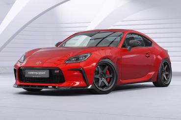 CSR Frontspoiler | Cup-Spoilerlippe mit ABE für Toyota GR86 CSL901-C Carbon Look glänzend (keine Lackierung erforderlich)