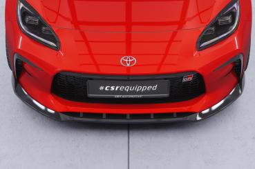 CSR Frontspoiler | Cup-Spoilerlippe mit ABE für Toyota GR86 CSL901-C Carbon Look glänzend (keine Lackierung erforderlich)
