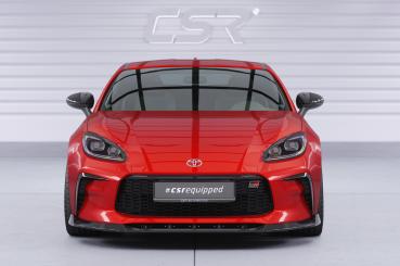 CSR Frontspoiler | Cup-Spoilerlippe mit ABE für Toyota GR86 CSL901-C Carbon Look glänzend (keine Lackierung erforderlich)