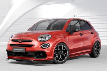 CSR Frontspoiler | Cup-Spoilerlippe mit ABE für Fiat 500X Sport CSL908-L schwarz matt (Lackierung erforderlich)