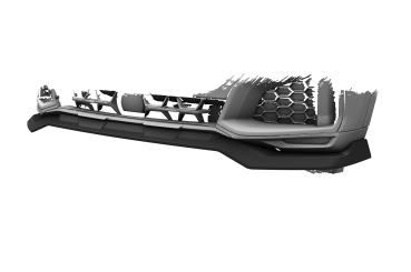 CSR Frontspoiler | Cup-Spoilerlippe mit ABE für BMW X6 (G06) Basis CSL909-L schwarz matt (Lackierung erforderlich)