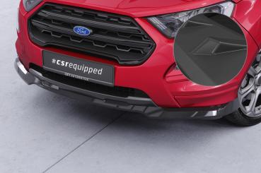 CSR Frontspoiler | Cup-Spoilerlippe mit ABE für Ford Ecosport MK2 ST-Line CSL910-L schwarz matt (Lackierung erforderlich)