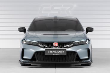 CSR Frontspoiler | Cup-Spoilerlippe mit ABE für Honda Civic (FL5) Type R CSL911-C Carbon Look glänzend (keine Lackierung erforderlich)