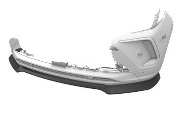 CSR Frontspoiler | Cup-Spoilerlippe mit ABE für Opel Grandland 1.Gen (P1UO) CSL913-K Kupfer matt (keine Lackierung erforderlich)