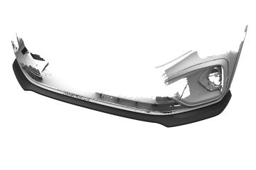 CSR Frontspoiler | Cup-Spoilerlippe mit ABE für VW Taigo (Typ CS) CSL924-K Kupfer matt (keine Lackierung erforderlich)