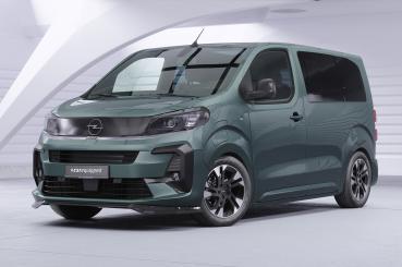 CSR Frontspoiler | Cup-Spoilerlippe mit ABE für Opel Zafira Life CSL926-L schwarz matt (Lackierung erforderlich)