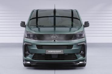 CSR Frontspoiler | Cup-Spoilerlippe mit ABE für Opel Zafira Life CSL926-L schwarz matt (Lackierung erforderlich)