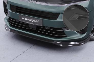 CSR Frontspoiler | Cup-Spoilerlippe mit ABE für Opel Zafira Life CSL926-L schwarz matt (Lackierung erforderlich)
