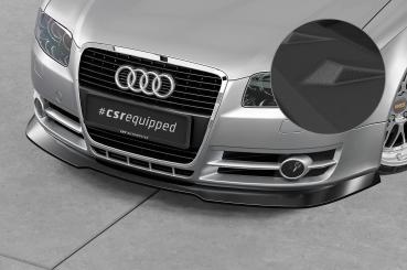 CSR Frontspoiler | Cup-Spoilerlippe mit ABE für Audi A4 B7 CSL928-S schwarz matt strukturiert (keine Lackierung erforderlich)