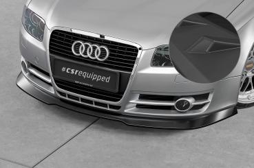 CSR Frontspoiler | Cup-Spoilerlippe mit ABE für Audi A4 B7 CSL928-L schwarz matt (Lackierung erforderlich)