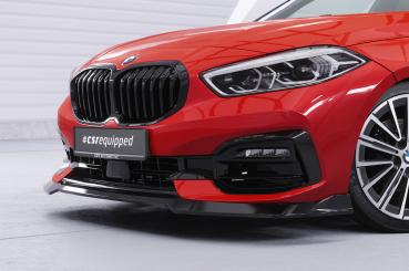 CSR Frontspoiler | Cup-Spoilerlippe mit ABE für BMW 1er F40 CSL933-L schwarz matt (Lackierung erforderlich)