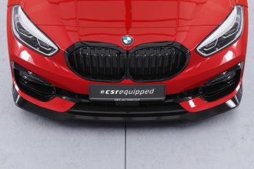 CSR Frontspoiler | Cup-Spoilerlippe mit ABE für BMW 1er F40 CSL933-L schwarz matt (Lackierung erforderlich)