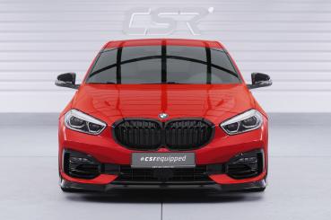 CSR Frontspoiler | Cup-Spoilerlippe mit ABE für BMW 1er F40 CSL933-L schwarz matt (Lackierung erforderlich)