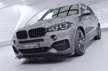 CSR Frontspoiler | Cup-Spoilerlippe mit ABE für BMW X5 (F15) M-Paket CSL934-L schwarz matt (Lackierung erforderlich)
