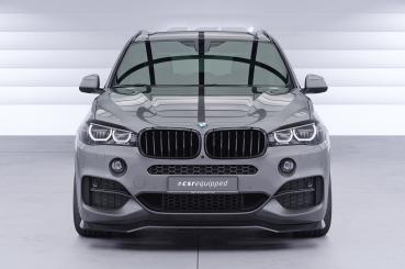 CSR Frontspoiler | Cup-Spoilerlippe mit ABE für BMW X5 (F15) M-Paket CSL934-L schwarz matt (Lackierung erforderlich)