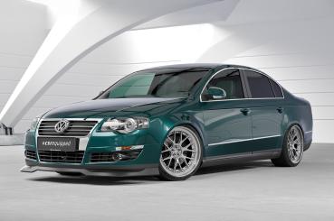 CSR Frontspoiler | Cup-Spoilerlippe mit ABE für VW Passat B6 (3C) CSL941-L schwarz matt (Lackierung erforderlich)