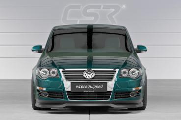 CSR Frontspoiler | Cup-Spoilerlippe mit ABE für VW Passat B6 (3C) CSL941-L schwarz matt (Lackierung erforderlich)