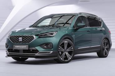 CSR Frontspoiler | Cup-Spoilerlippe mit ABE für Seat Tarraco CSL946-C Carbon Look glänzend (keine Lackierung erforderlich)