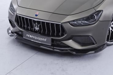 CSR Frontspoiler | Cup-Spoilerlippe mit ABE für Maserati Ghibli III (Tipo M157) CSL953-K Kupfer matt (keine Lackierung erforderlich)