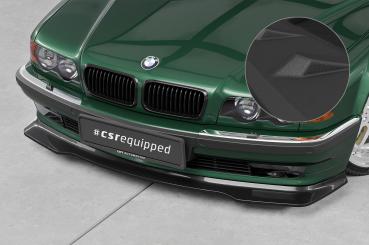 CSR Frontspoiler | Cup-Spoilerlippe mit ABE für BMW 7er (E38) CSL962-S schwarz matt strukturiert (keine Lackierung erforderlich)