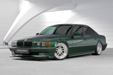 CSR Frontspoiler | Cup-Spoilerlippe mit ABE für BMW 7er (E38) CSL962-S schwarz matt strukturiert (keine Lackierung erforderlich)