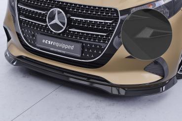 CSR Frontspoiler | Cup-Spoilerlippe mit ABE für Mercedes-Benz V-Klasse 447 CSL965-S schwarz matt strukturiert (keine Lackierung erforderlich)