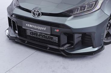 CSR Frontspoiler | Cup-Spoilerlippe mit ABE für Toyota GR Yaris (XP021) CSL968-K Kupfer matt (keine Lackierung erforderlich)