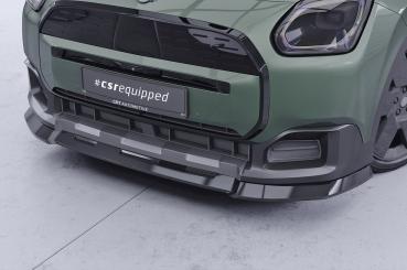 CSR Frontspoiler | Cup-Spoilerlippe mit ABE für Mini Countryman (U25) CSL969-K Kupfer matt (keine Lackierung erforderlich)
