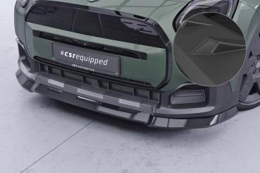 CSR Frontspoiler | Cup-Spoilerlippe mit ABE für Mini Countryman (U25) CSL969-L schwarz matt (Lackierung erforderlich)
