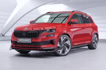 CSR Frontspoiler | Cup-Spoilerlippe mit ABE für Skoda Karoq Sportline CSL973-K Kupfer matt (keine Lackierung erforderlich)