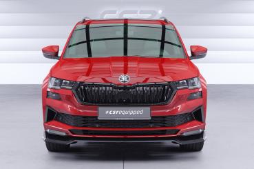 CSR Frontspoiler | Cup-Spoilerlippe mit ABE für Skoda Karoq Sportline CSL973-K Kupfer matt (keine Lackierung erforderlich)