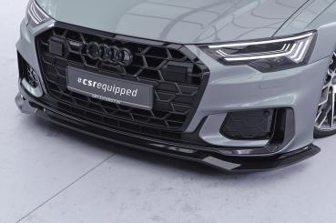 CSR Frontspoiler | Cup-Spoilerlippe mit ABE für Audi A6 / S6 C8 (Typ 4A) CSL976-K Kupfer matt (keine Lackierung erforderlich)