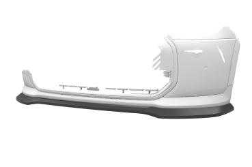 CSR Frontspoiler | Cup-Spoilerlippe mit ABE für Mini F65 / F66 / F67 CSL978-K Kupfer matt (keine Lackierung erforderlich)